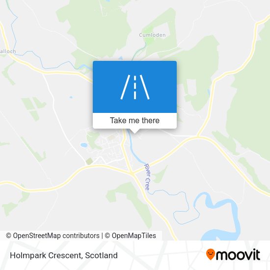 Holmpark Crescent map