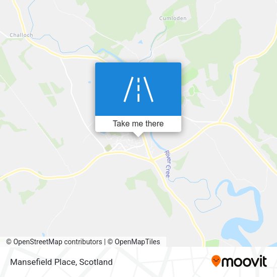 Mansefield Place map