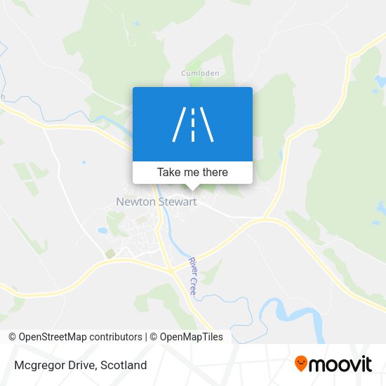 Mcgregor Drive map