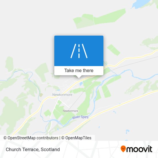 Church Terrace map