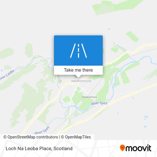 Loch Na Leoba Place map