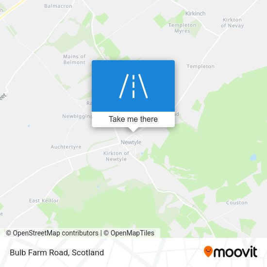 Bulb Farm Road map