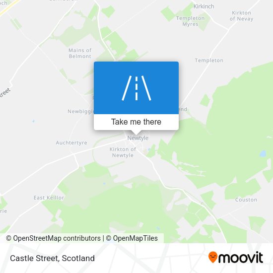 Castle Street map