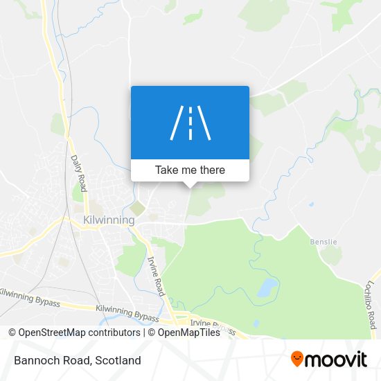 Bannoch Road map