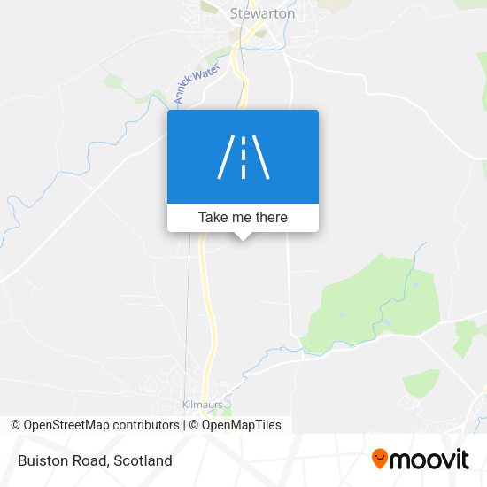 Buiston Road map