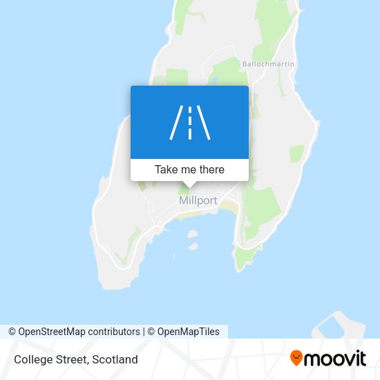 College Street map