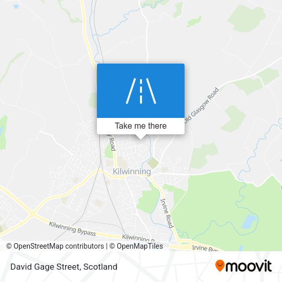 David Gage Street map