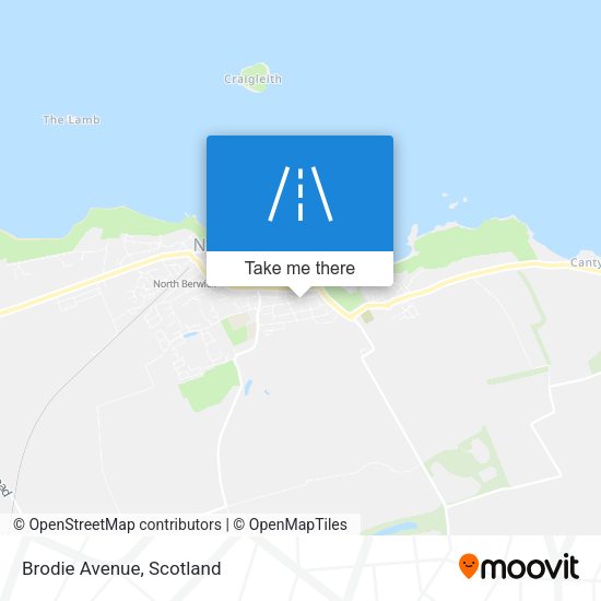 Brodie Avenue map
