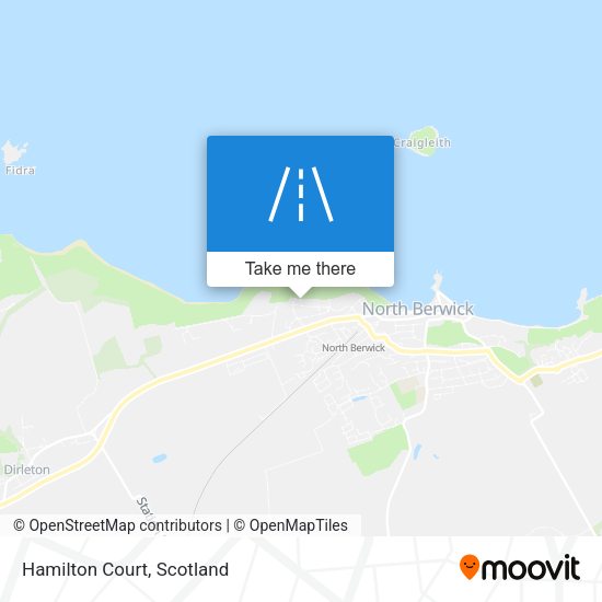 Hamilton Court map
