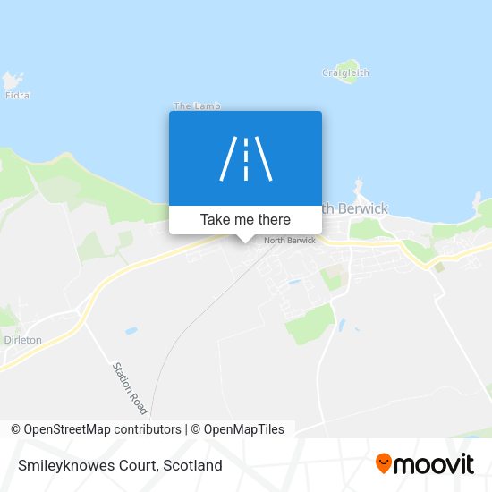 Smileyknowes Court map