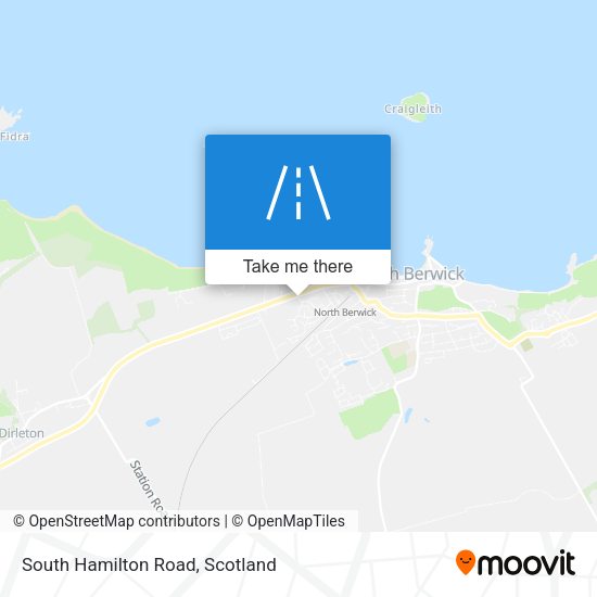 South Hamilton Road map