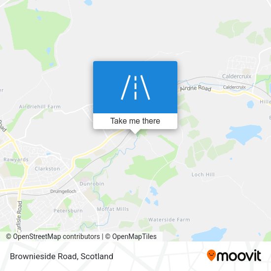 Brownieside Road map