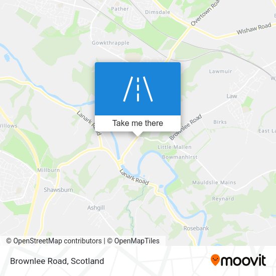 Brownlee Road map