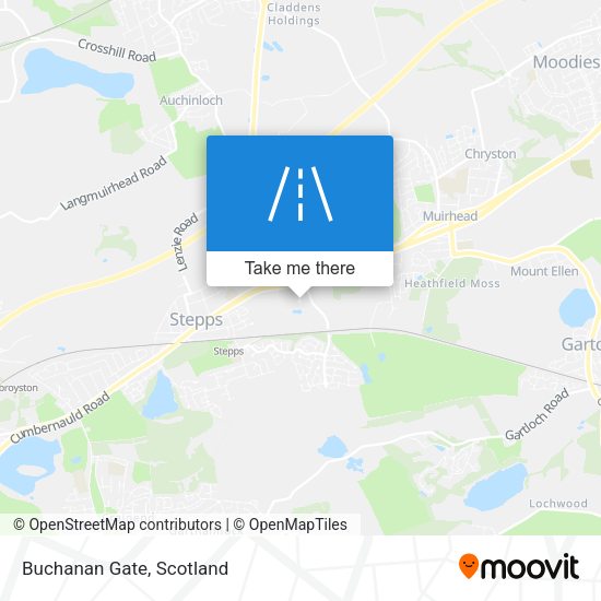 Buchanan Gate map