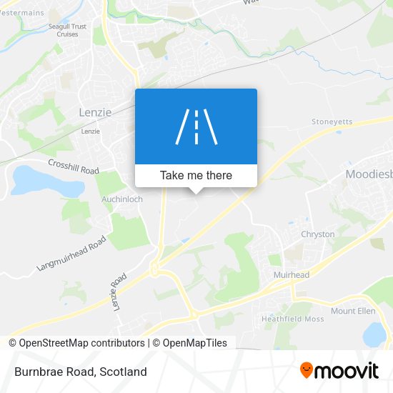 Burnbrae Road map