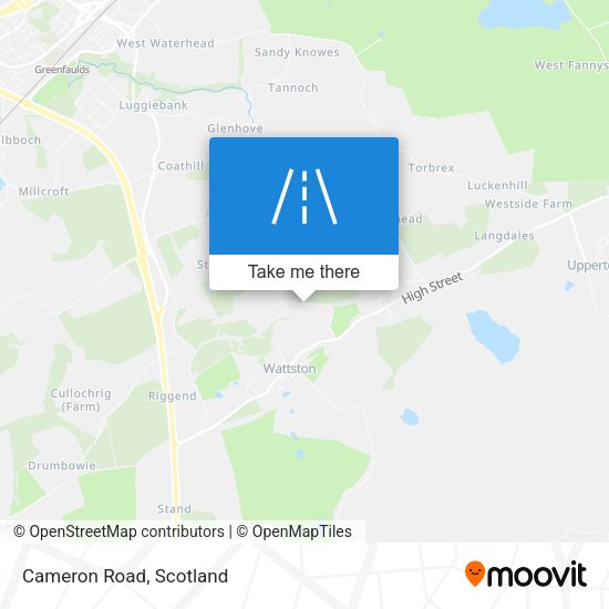 Cameron Road map