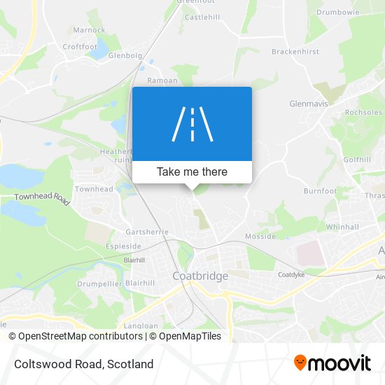 Coltswood Road map