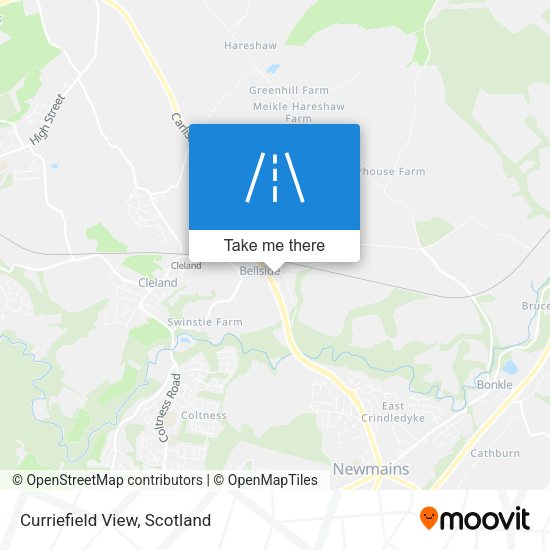 Curriefield View map