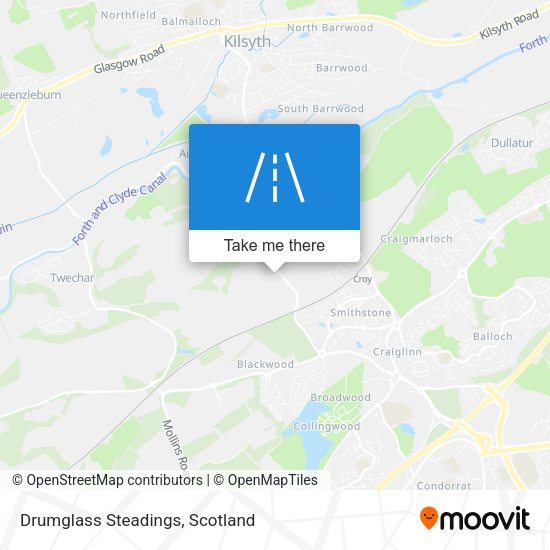 Drumglass Steadings map
