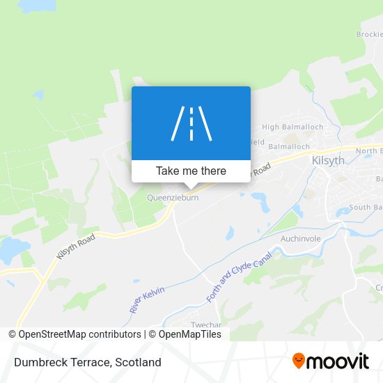 Dumbreck Terrace map