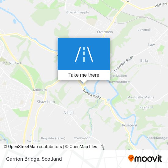Garrion Bridge map