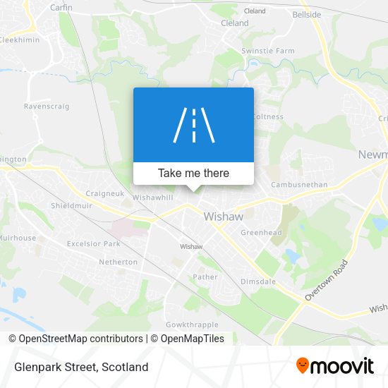 Glenpark Street map