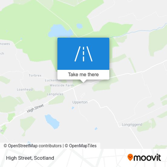 High Street map