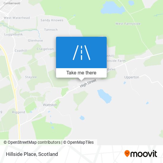 Hillside Place map