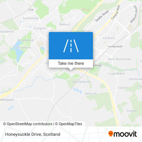Honeysuckle Drive map