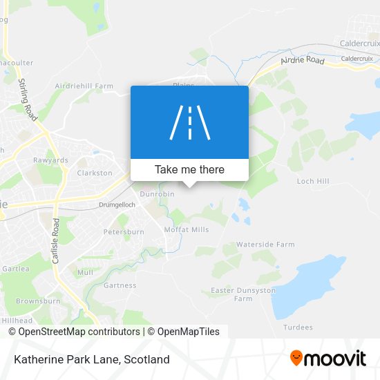 Katherine Park Lane map