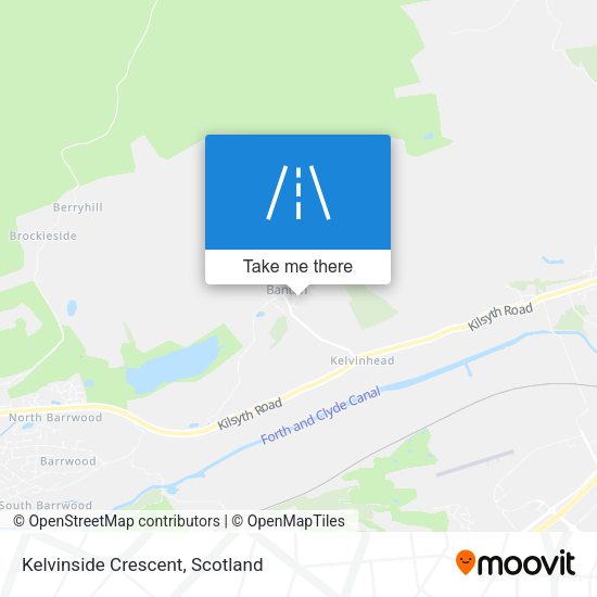 Kelvinside Crescent map