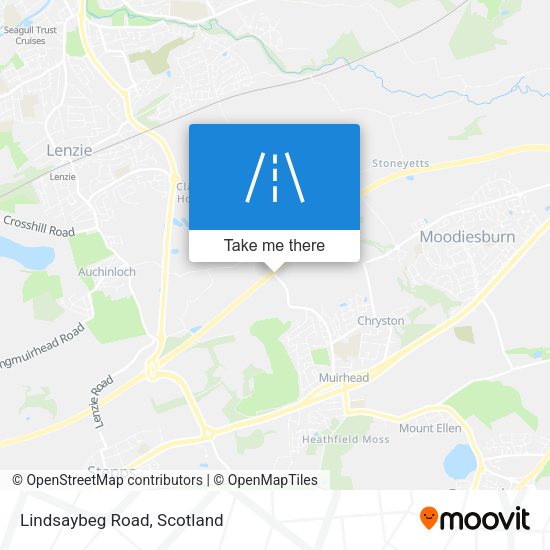 Lindsaybeg Road map