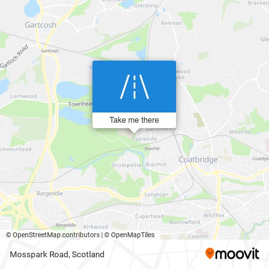 Mosspark Road map