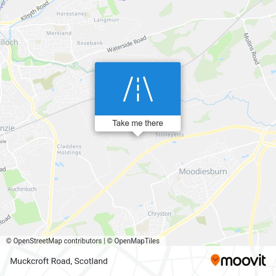 Muckcroft Road map