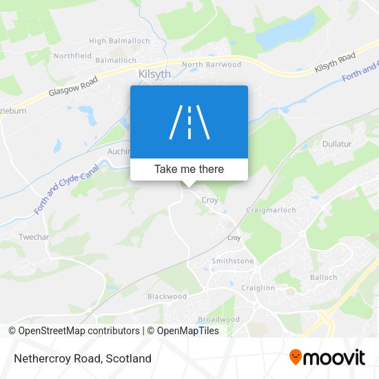 Nethercroy Road map