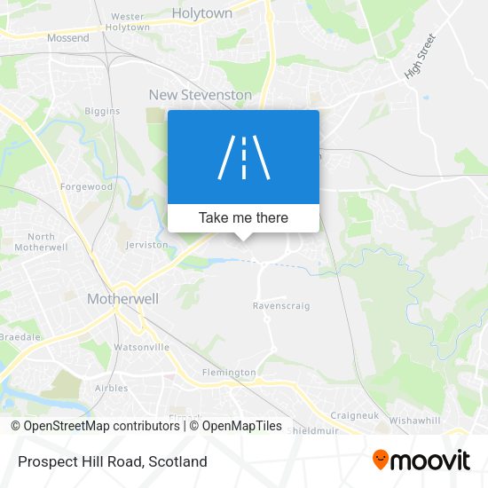 Prospect Hill Road map