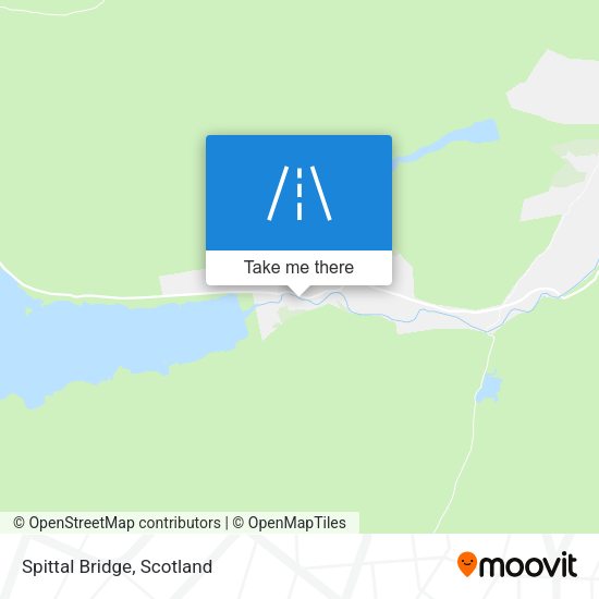 Spittal Bridge map