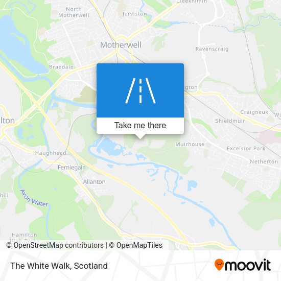 The White Walk map