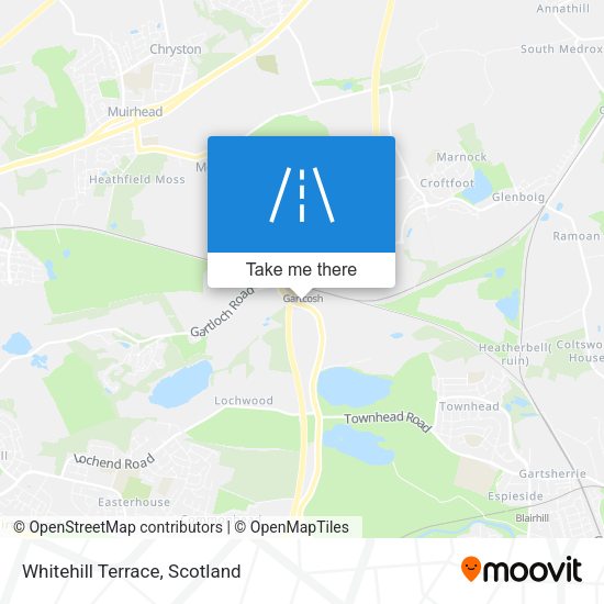 Whitehill Terrace map