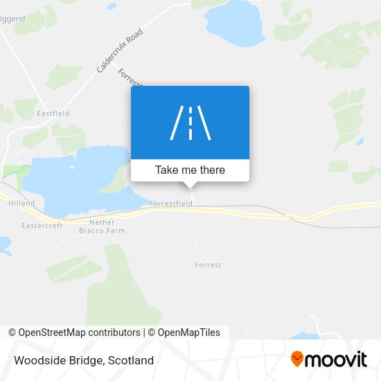 Woodside Bridge map