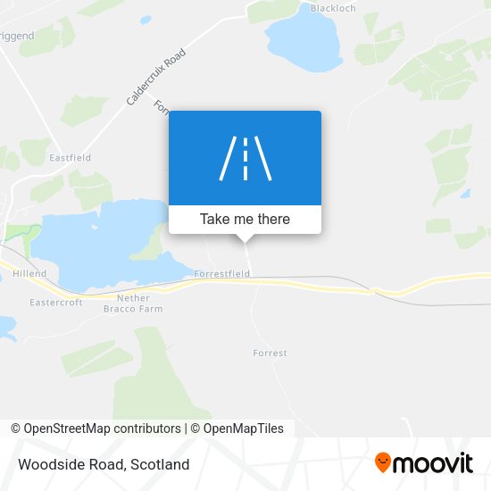 Woodside Road map