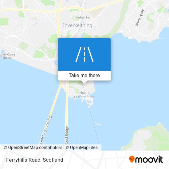 Ferryhills Road map
