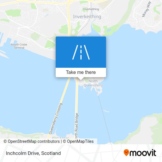 Inchcolm Drive map