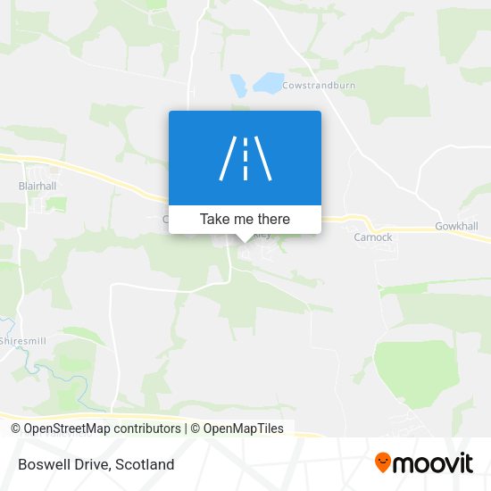 Boswell Drive map