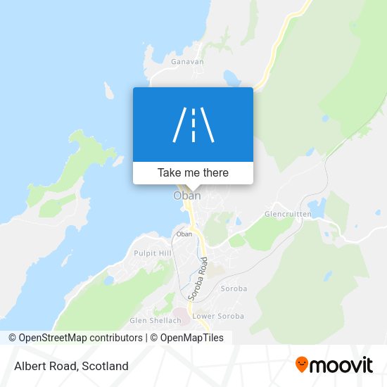 Albert Road map