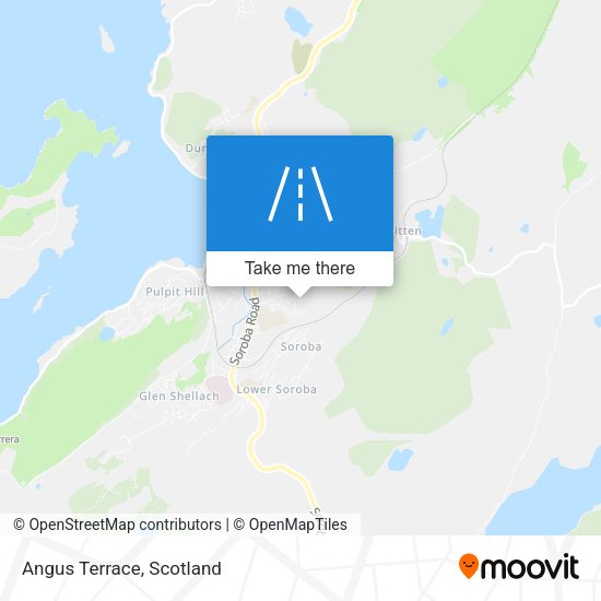Angus Terrace map