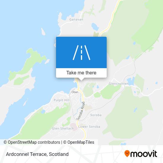 Ardconnel Terrace map