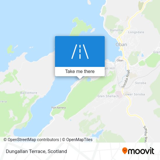 Dungallan Terrace map