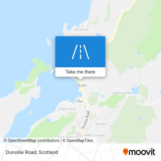 Dunollie Road map