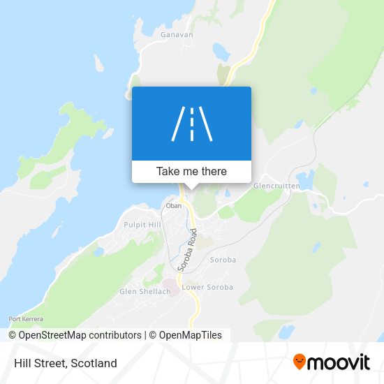 Hill Street map